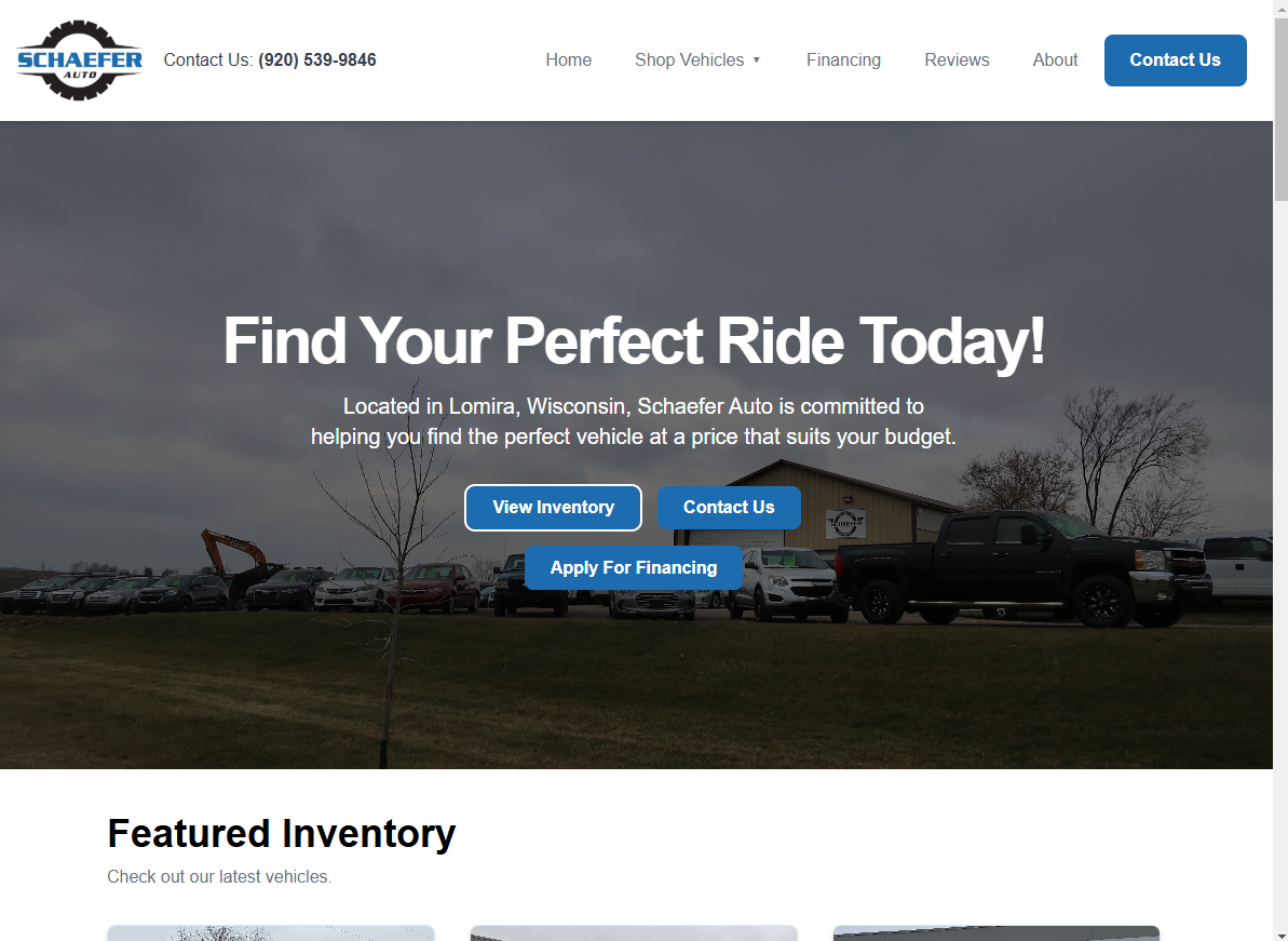 Screenshot of Project 1